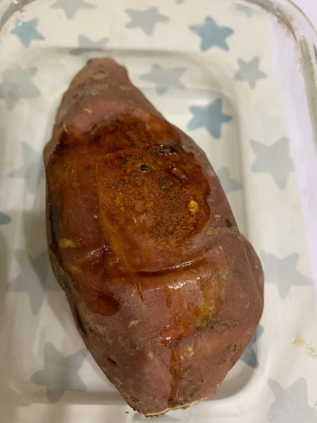 【糯唧唧的烤红薯】糖油四溢皮肉分离外糯里嫩吸溜着吃！