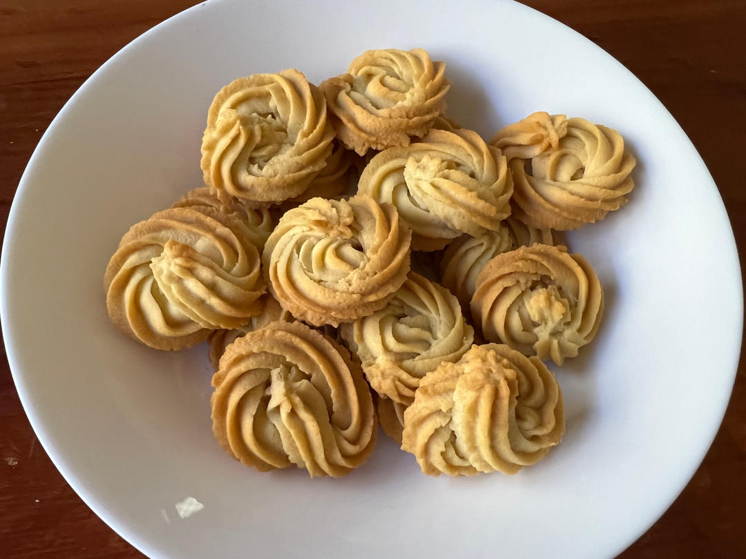 巨好吃0⃣️食材‼️酥到掉渣的淡奶油曲奇