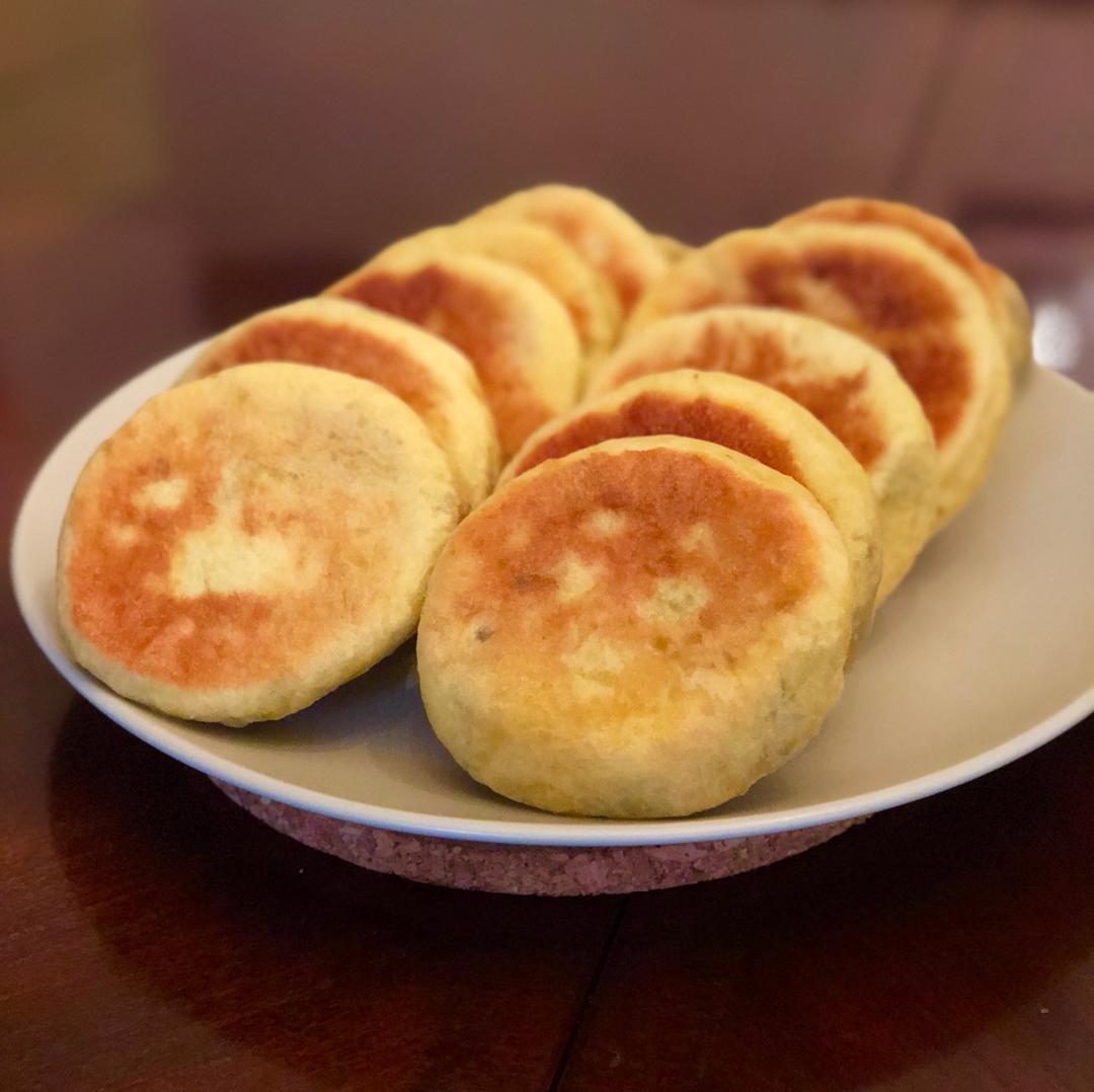 南瓜红豆沙面饼
