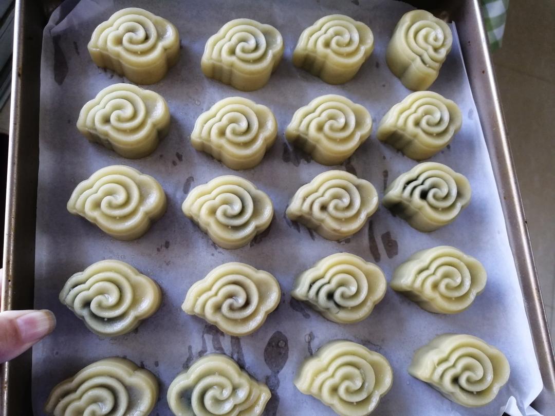 五仁月饼～不用转化糖浆的版本