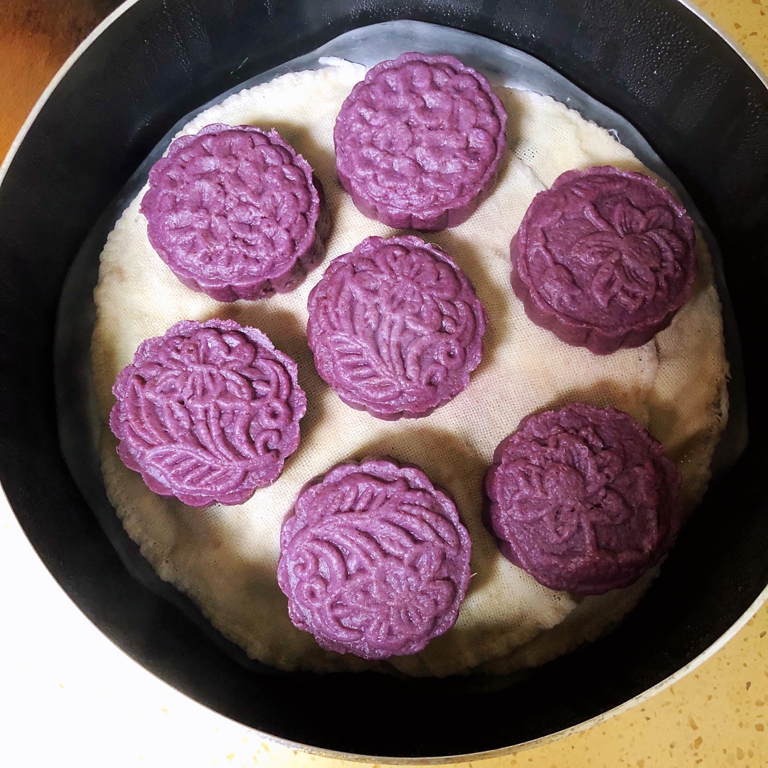减脂点心---全麦紫薯糕