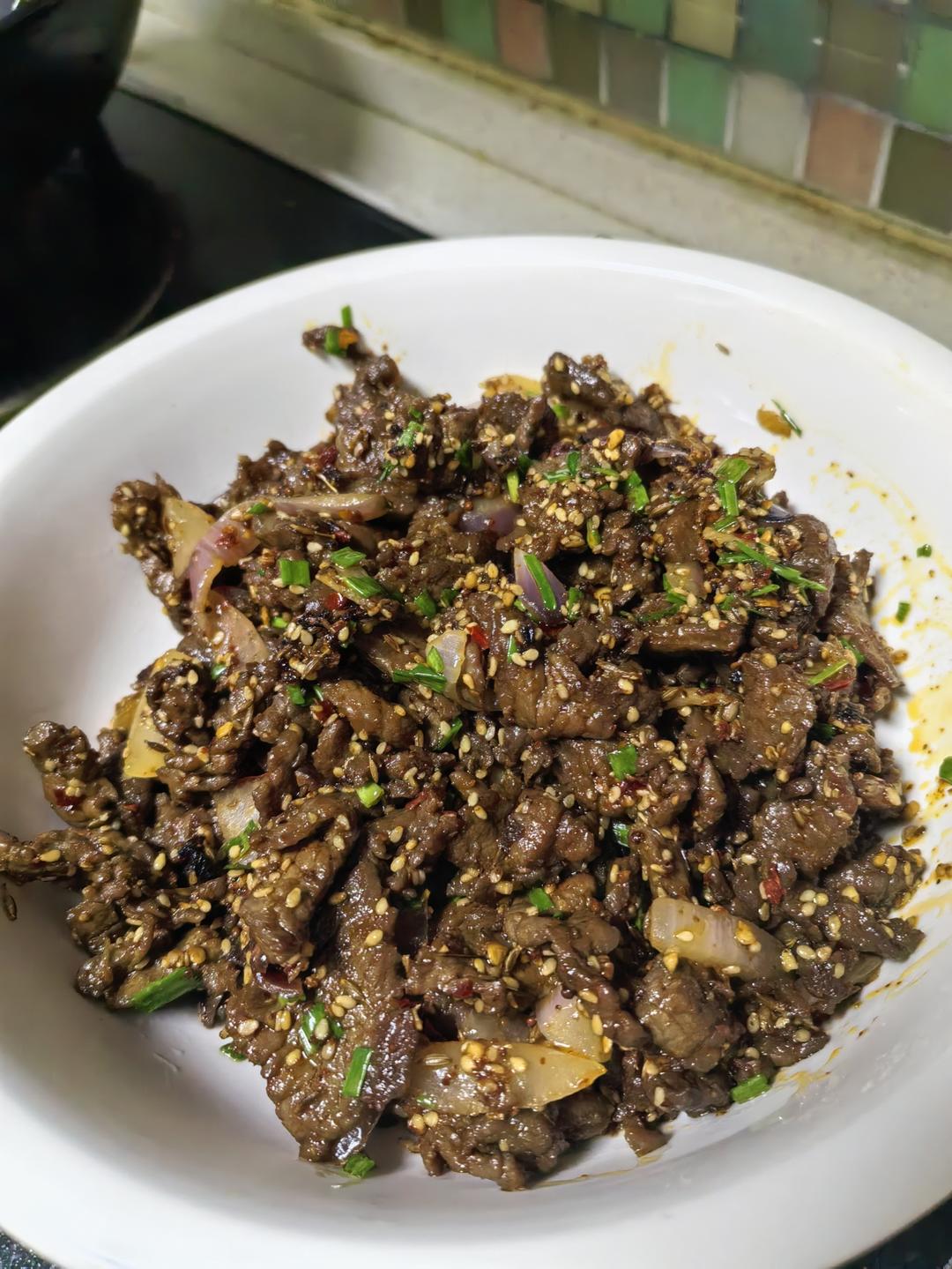 孜然牛肉