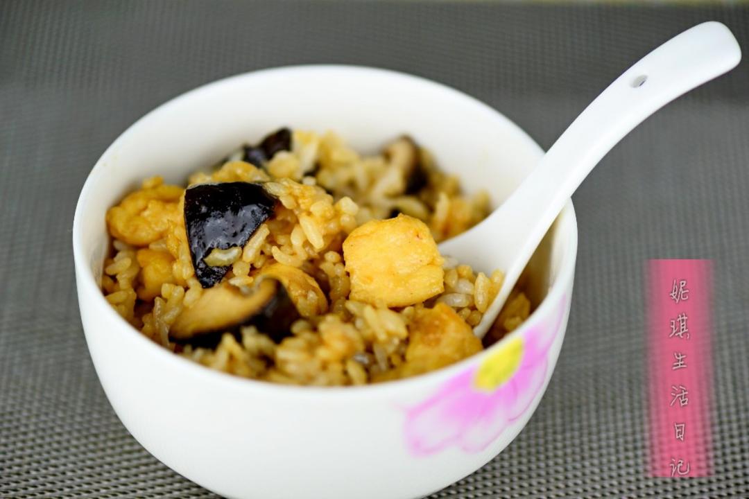 香菇腊肠煲仔饭（电饭煲）