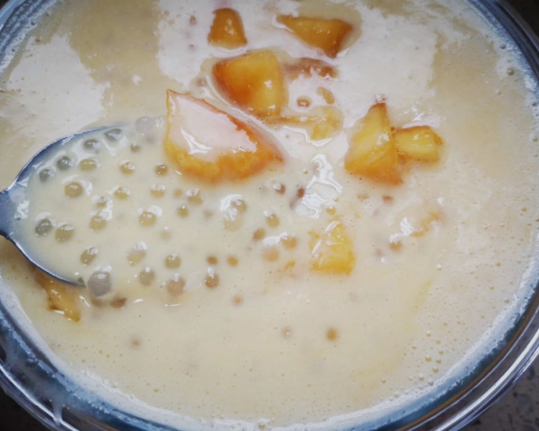 超好吃的芒果椰汁西米露😍😍😍👍👍的做法