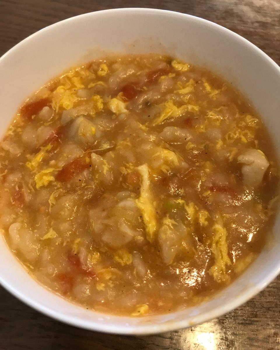 简单早餐-疙瘩汤