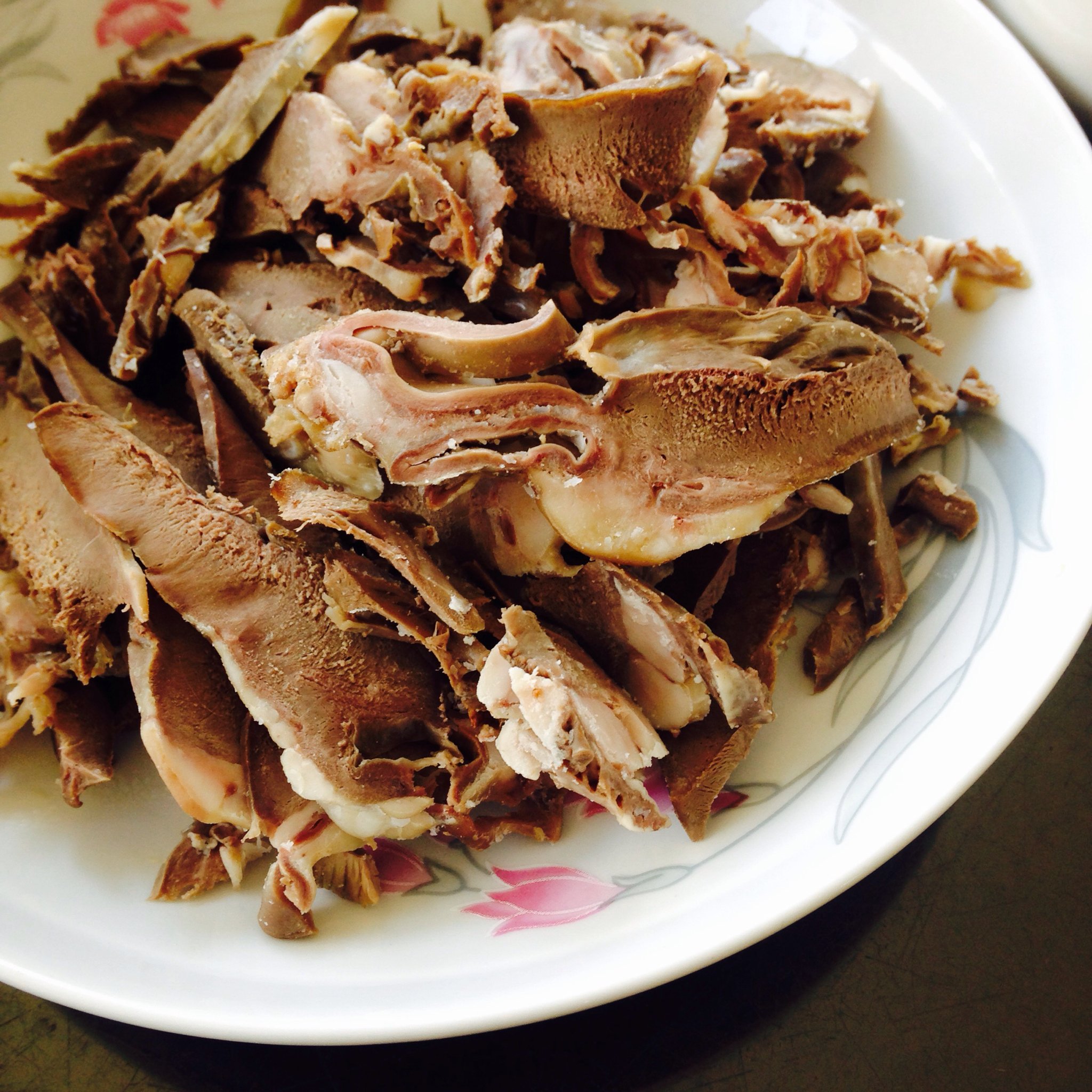 happygolucky做的凉拌麻辣羊心