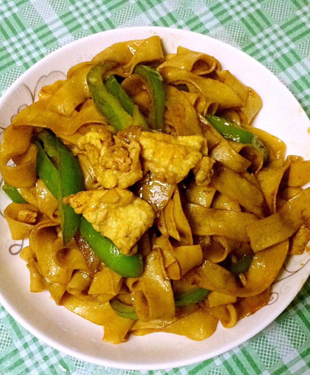 鸡蛋素炒面Fried Noodles Vegetarian