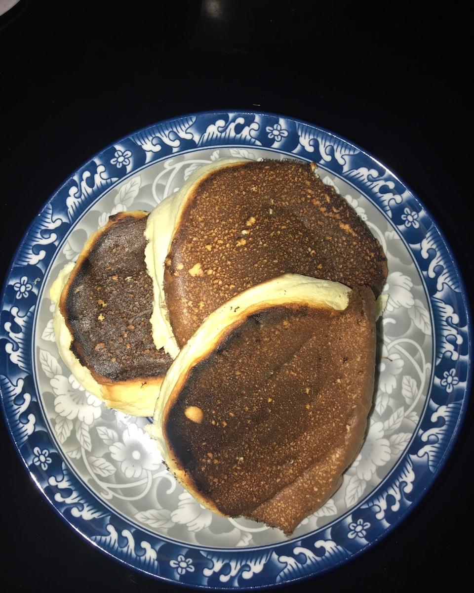 原味无油日式舒芙蕾厚松饼