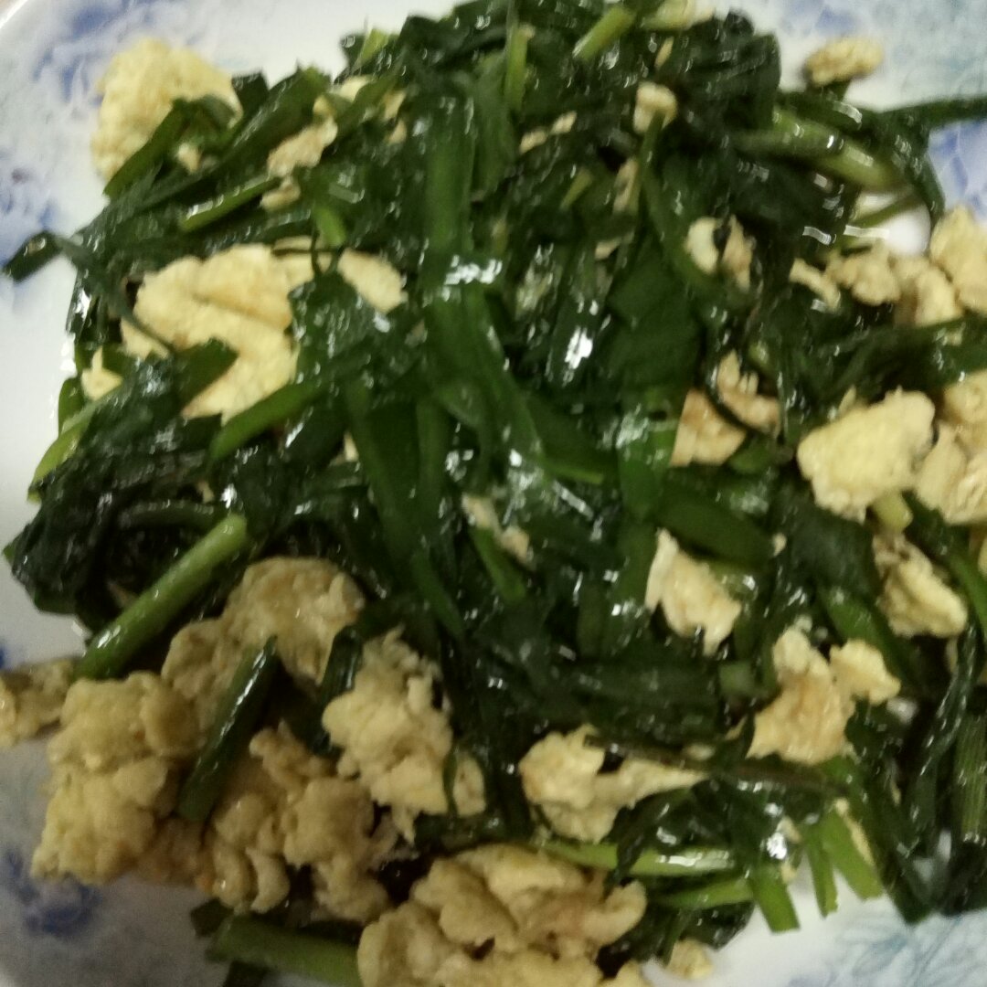 韭菜炒鸡蛋