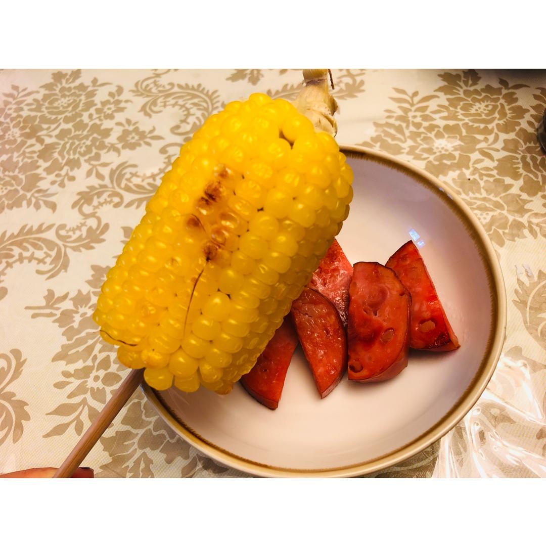 烤箱版原味烤玉米