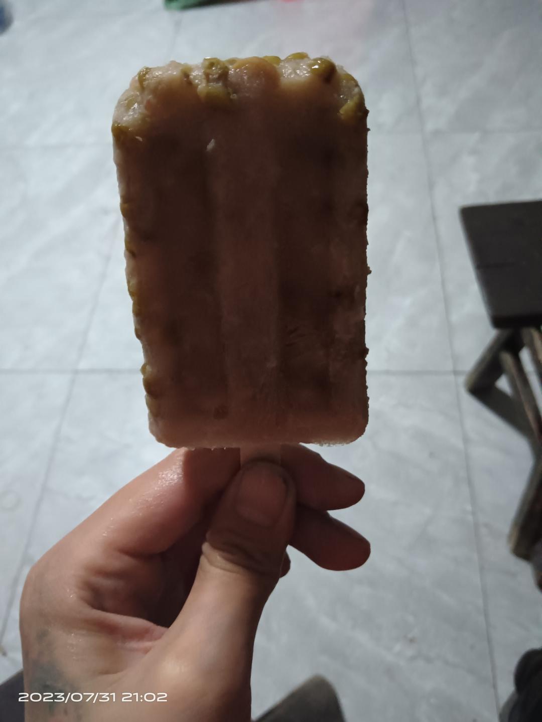 消暑的绿豆冰棍