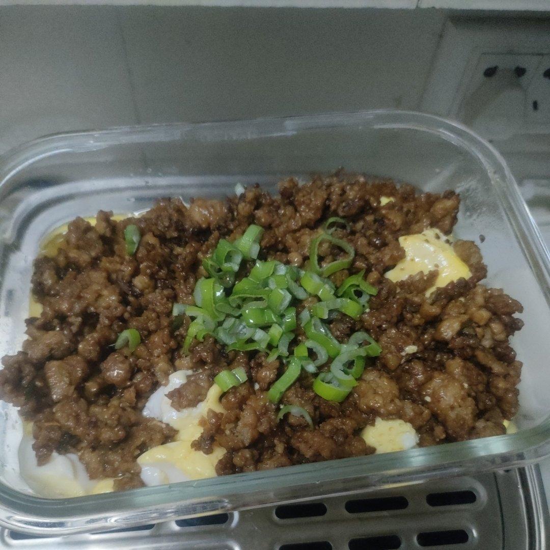 肉末豆腐蒸蛋