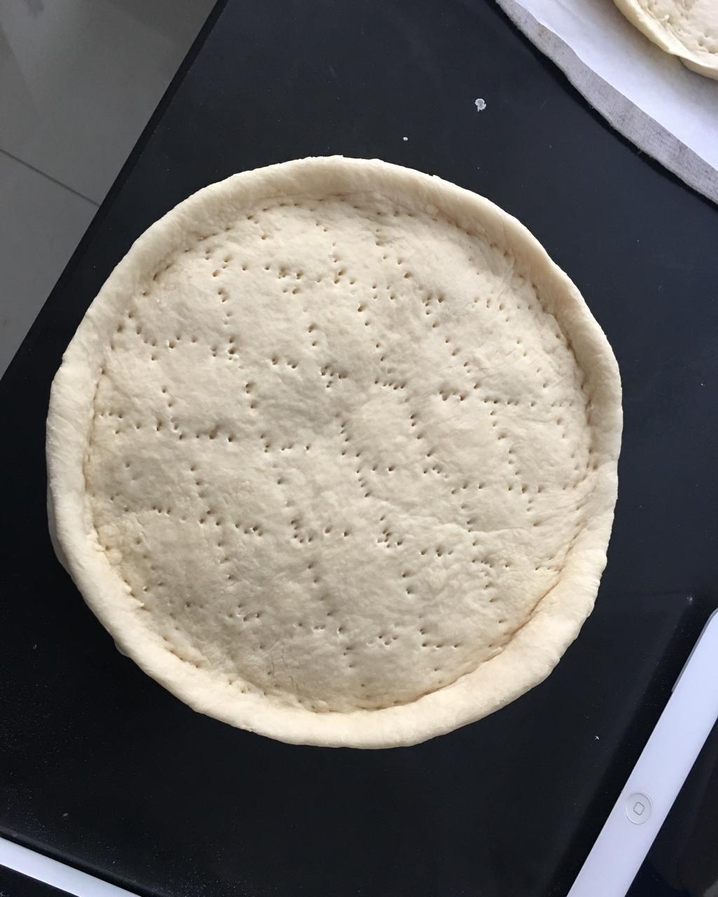 八寸披萨饼皮（四个）制作