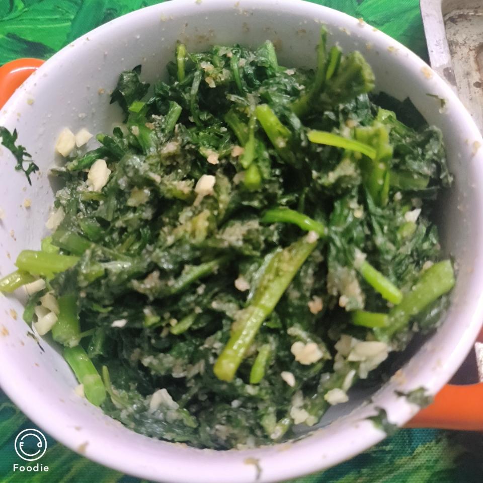 蒸茼蒿