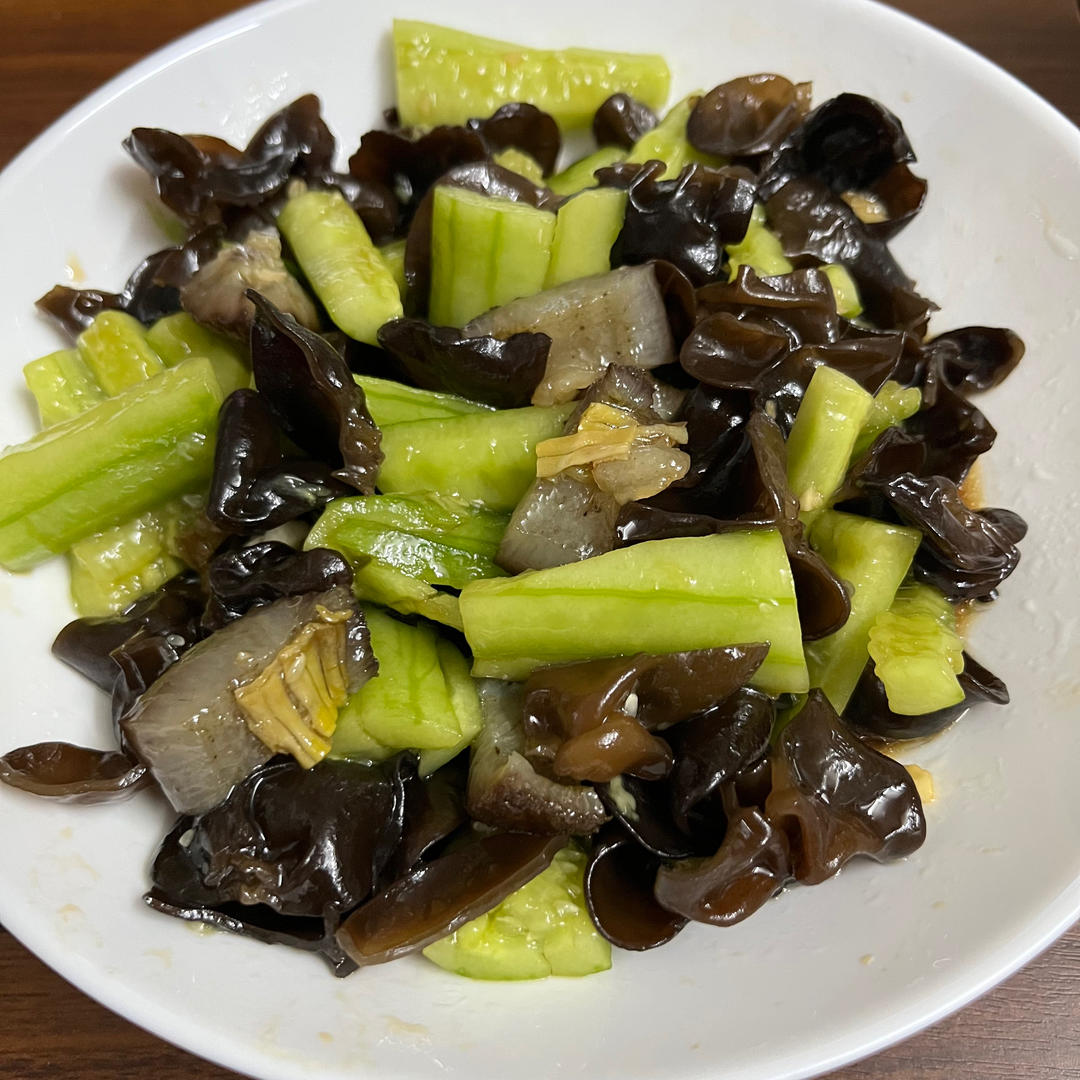 凉拌黄瓜木耳🥗