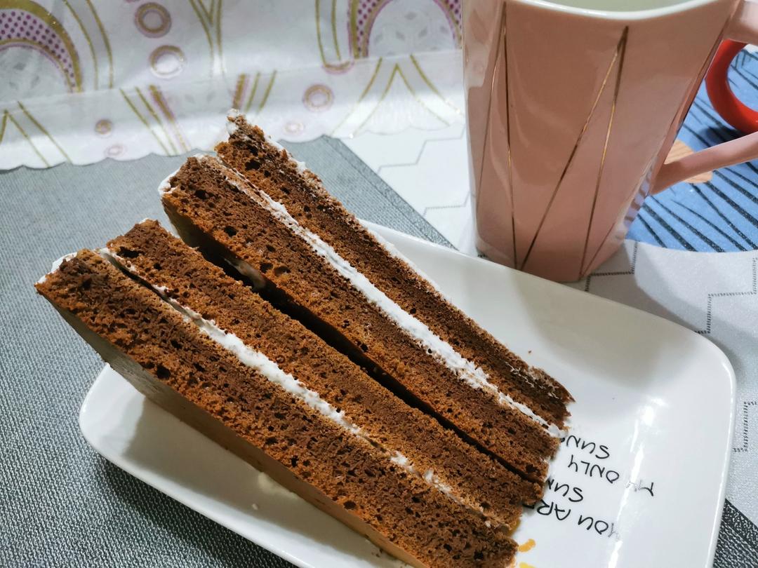 可可奶油三明治蛋糕