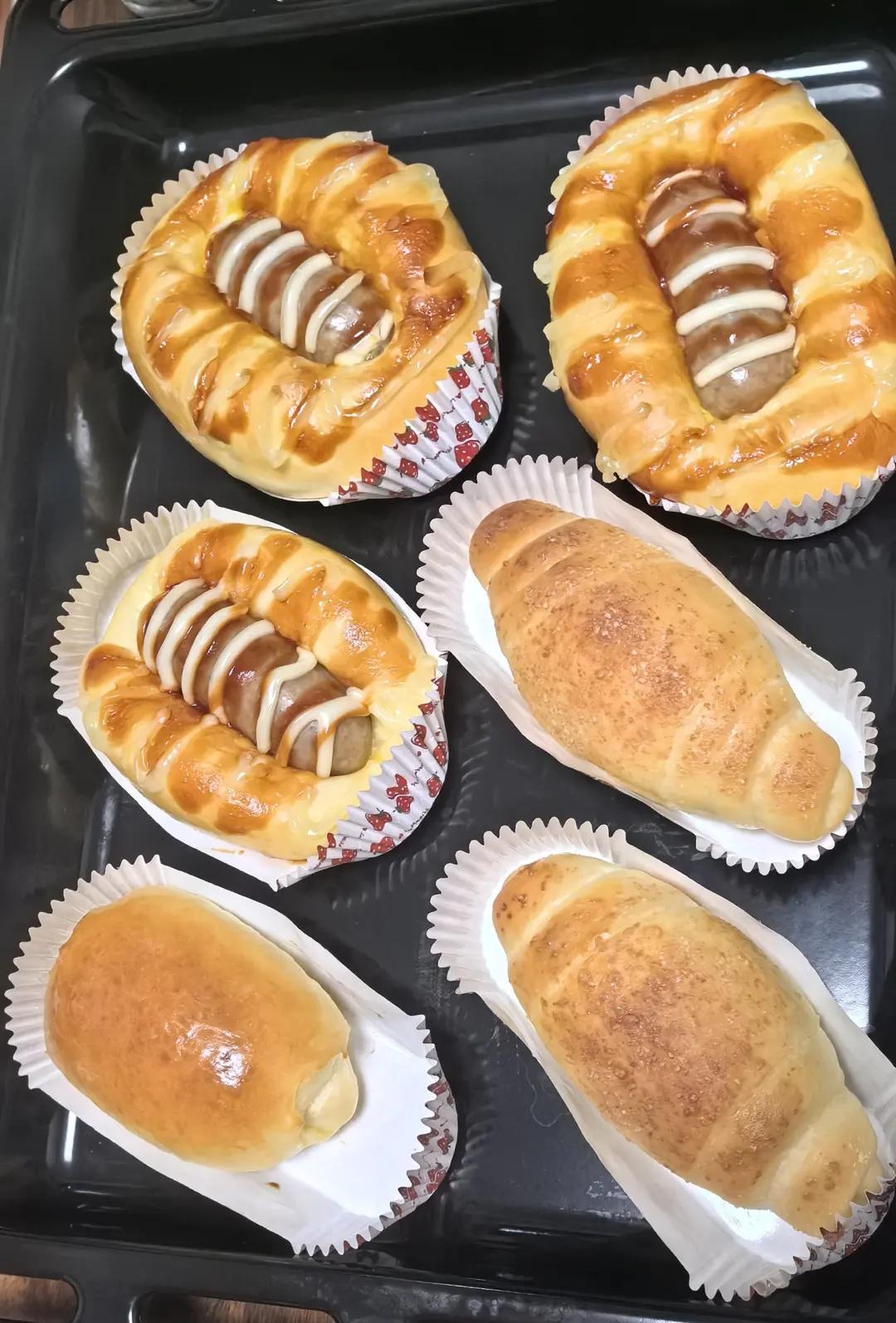 3个牛乳吐司