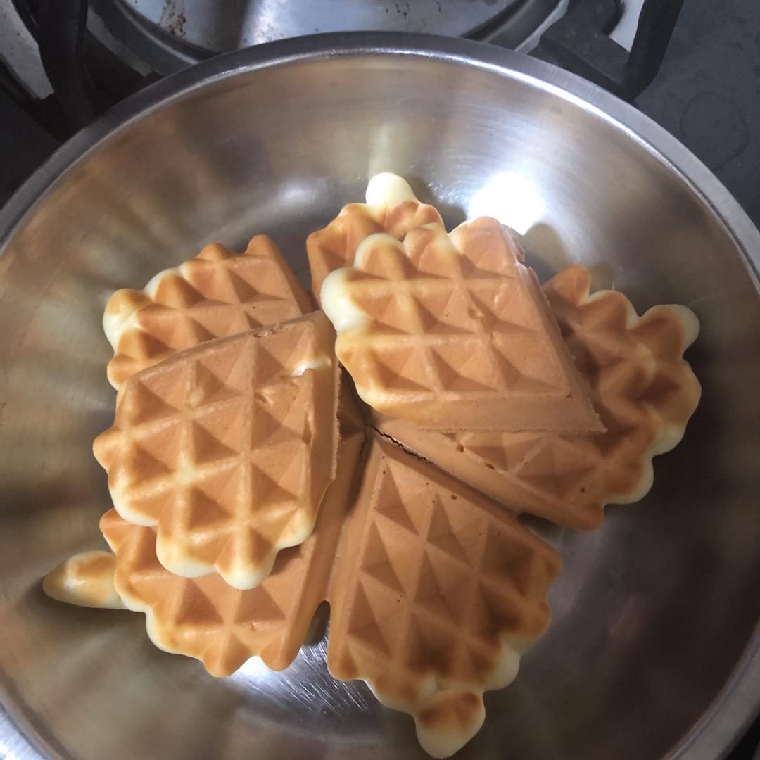 低脂全麦肉桂华夫饼