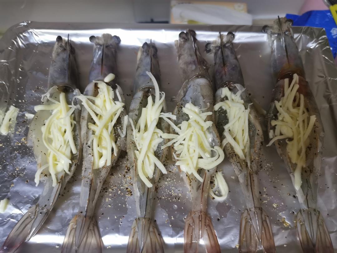 芝士沙拉酱焗大虾