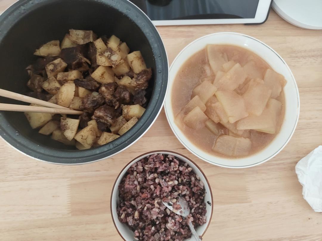 电饭煲焗牛腩（懒人版）