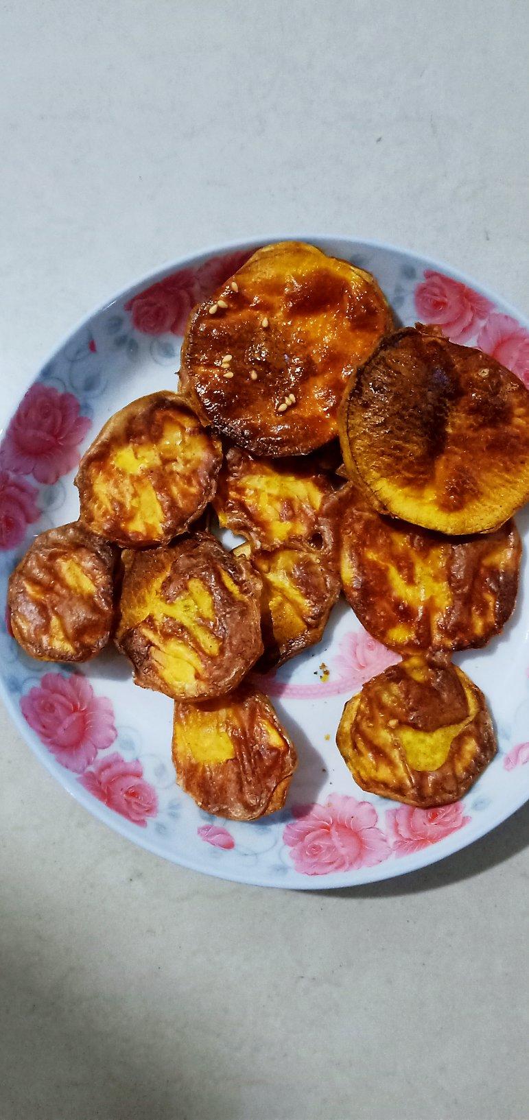 千万不要学我这样烤红薯🍠一盆都不够吃❗️❗️