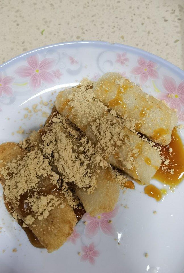超好吃的红糖糍粑