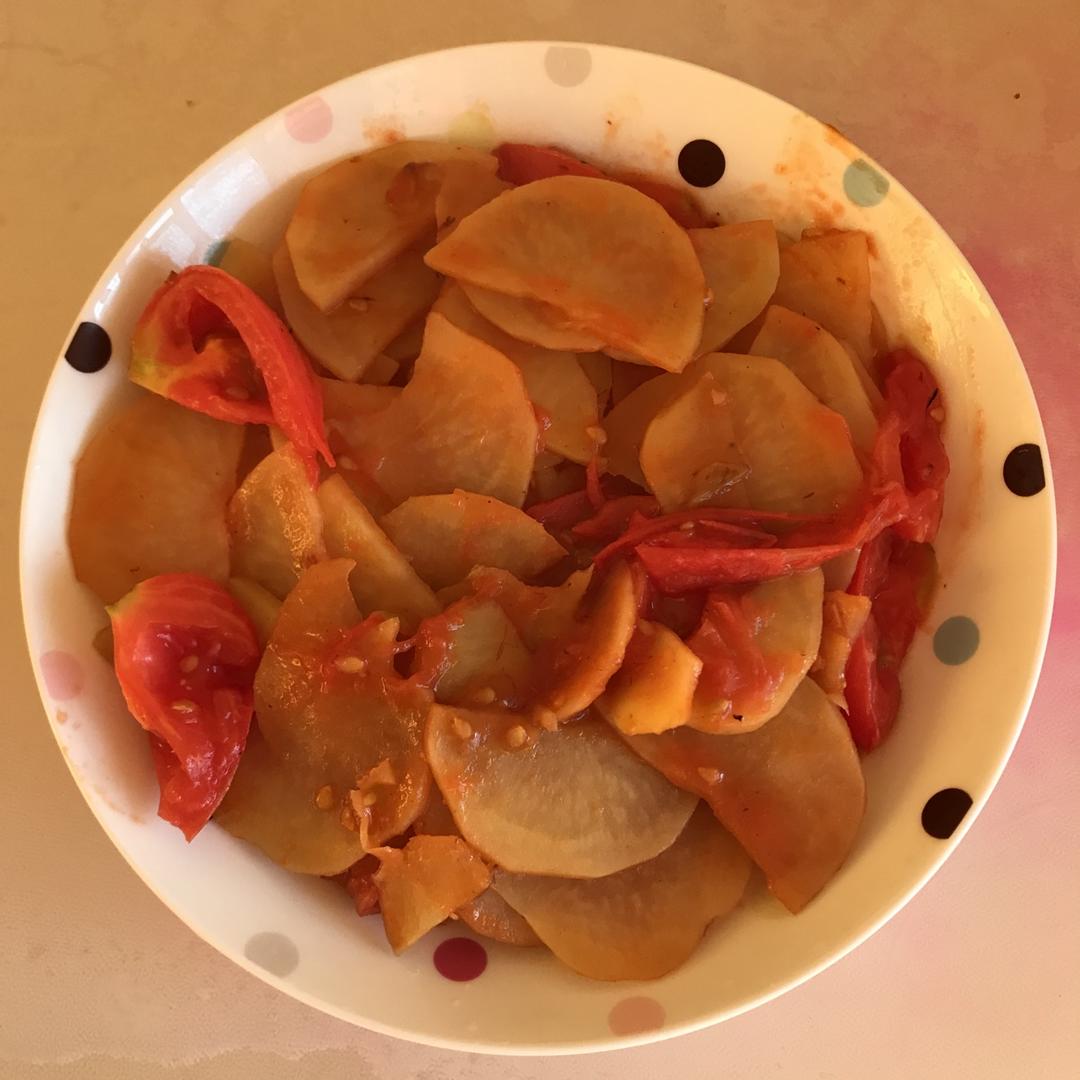 番茄土豆片