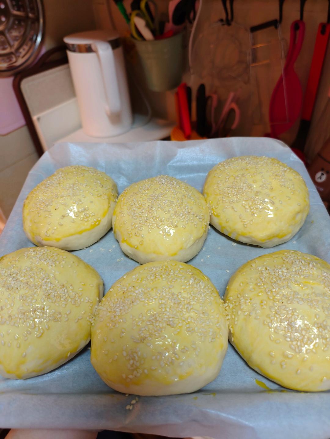 松软汉堡包胚