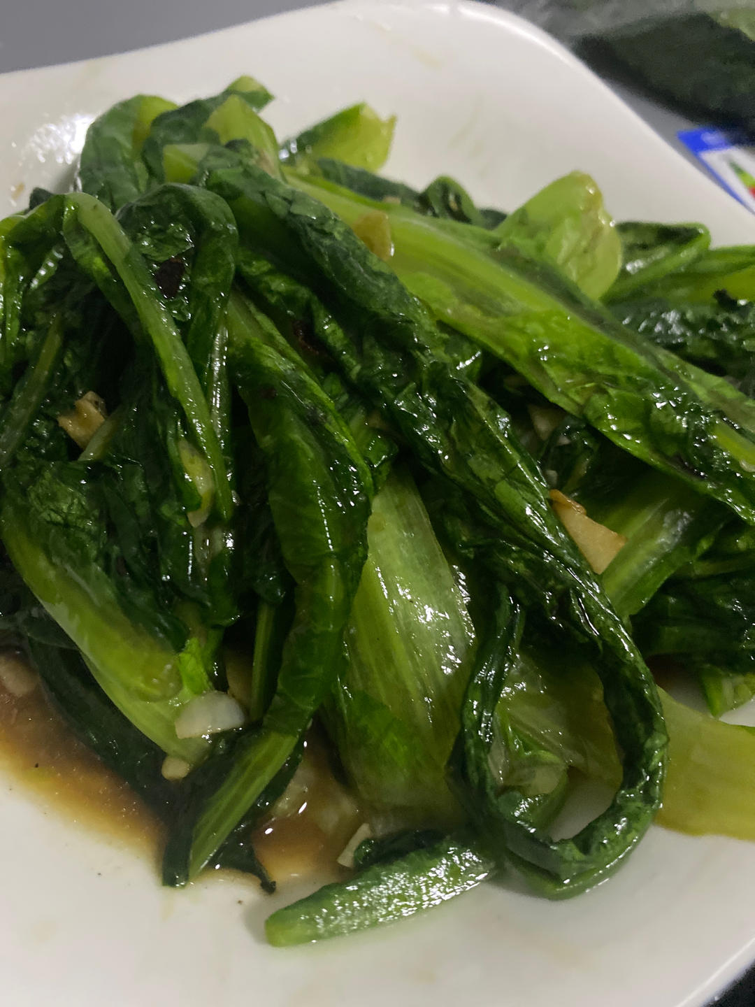 蒜蓉油麦菜（蚝油）