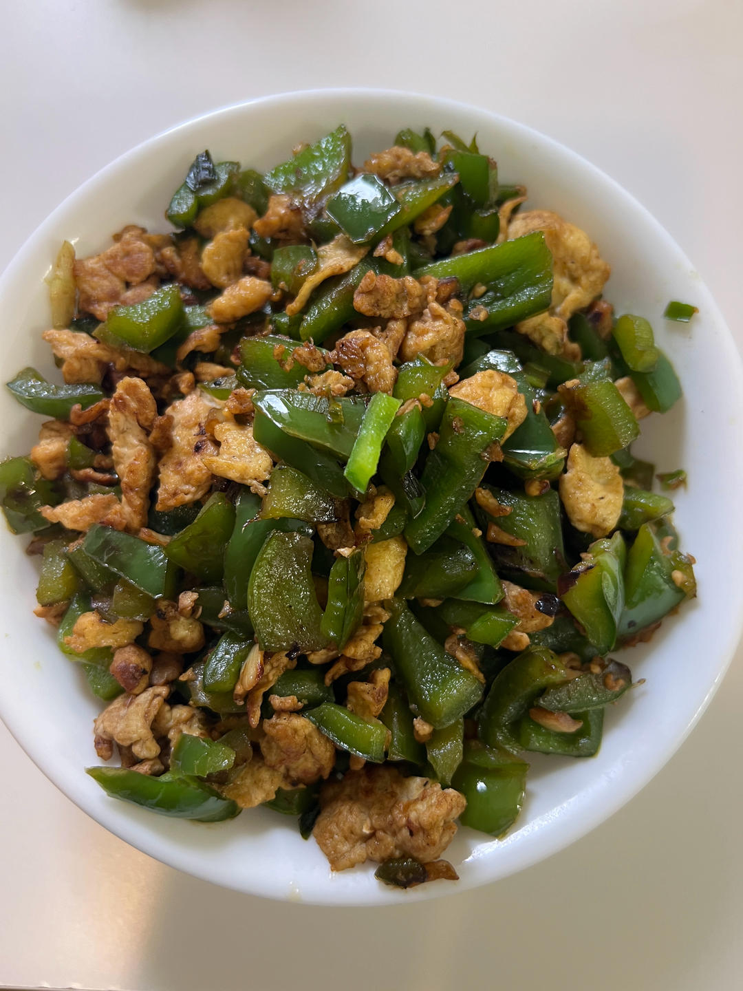 厨师长教你：“青椒炒鸡蛋”的家常做法 ,非常下饭
