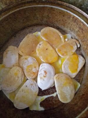 快手鸡蛋馍片的做法 步骤4