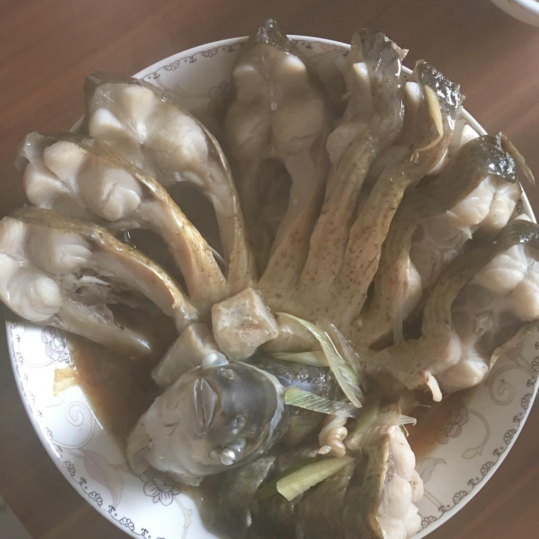 孔雀开屏清蒸鱼