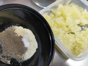 低脂黑椒土豆泥的做法 步骤2