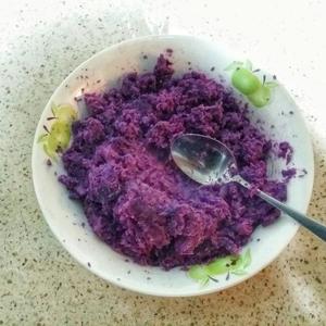 沙拉紫薯泥的做法 步骤2