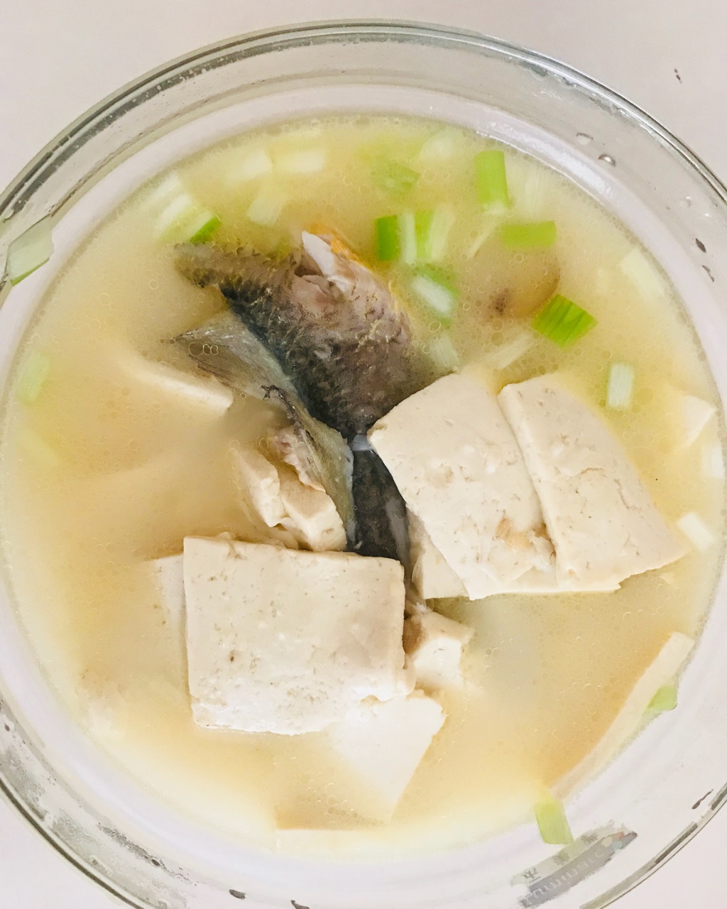 黄花鱼炖豆腐图片