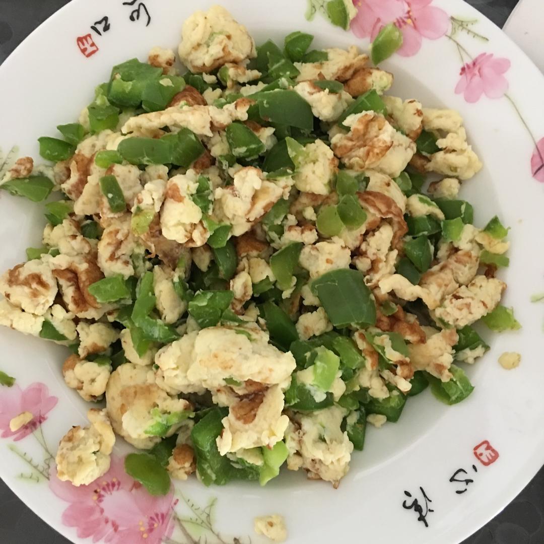 青椒鸡蛋