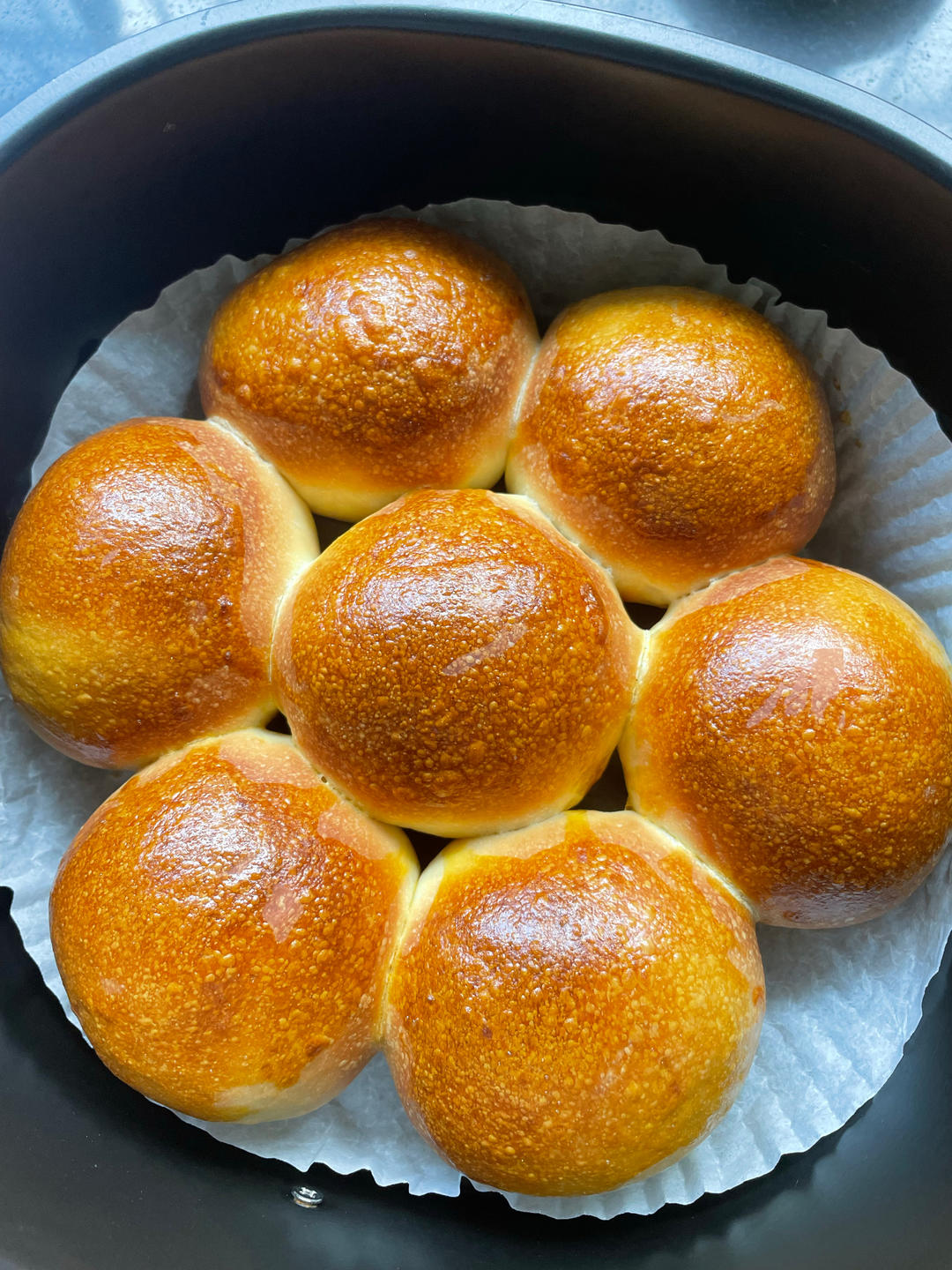 牛奶餐包（空气炸锅版）