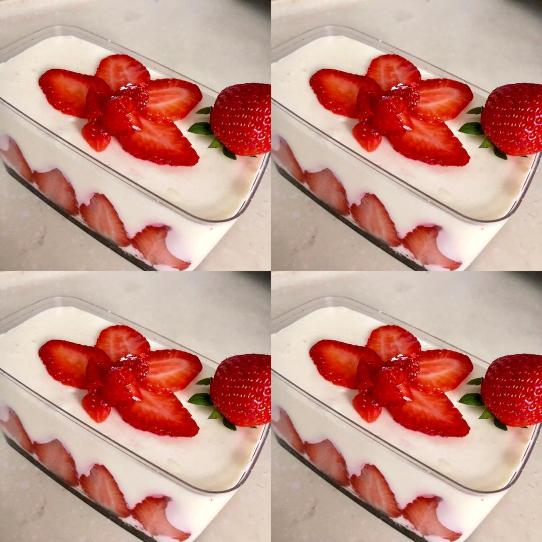 草莓芝士蛋糕（6寸）