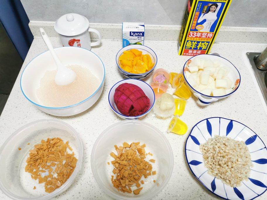 椰汁西米露，1分钟煮，怎么保存不结块