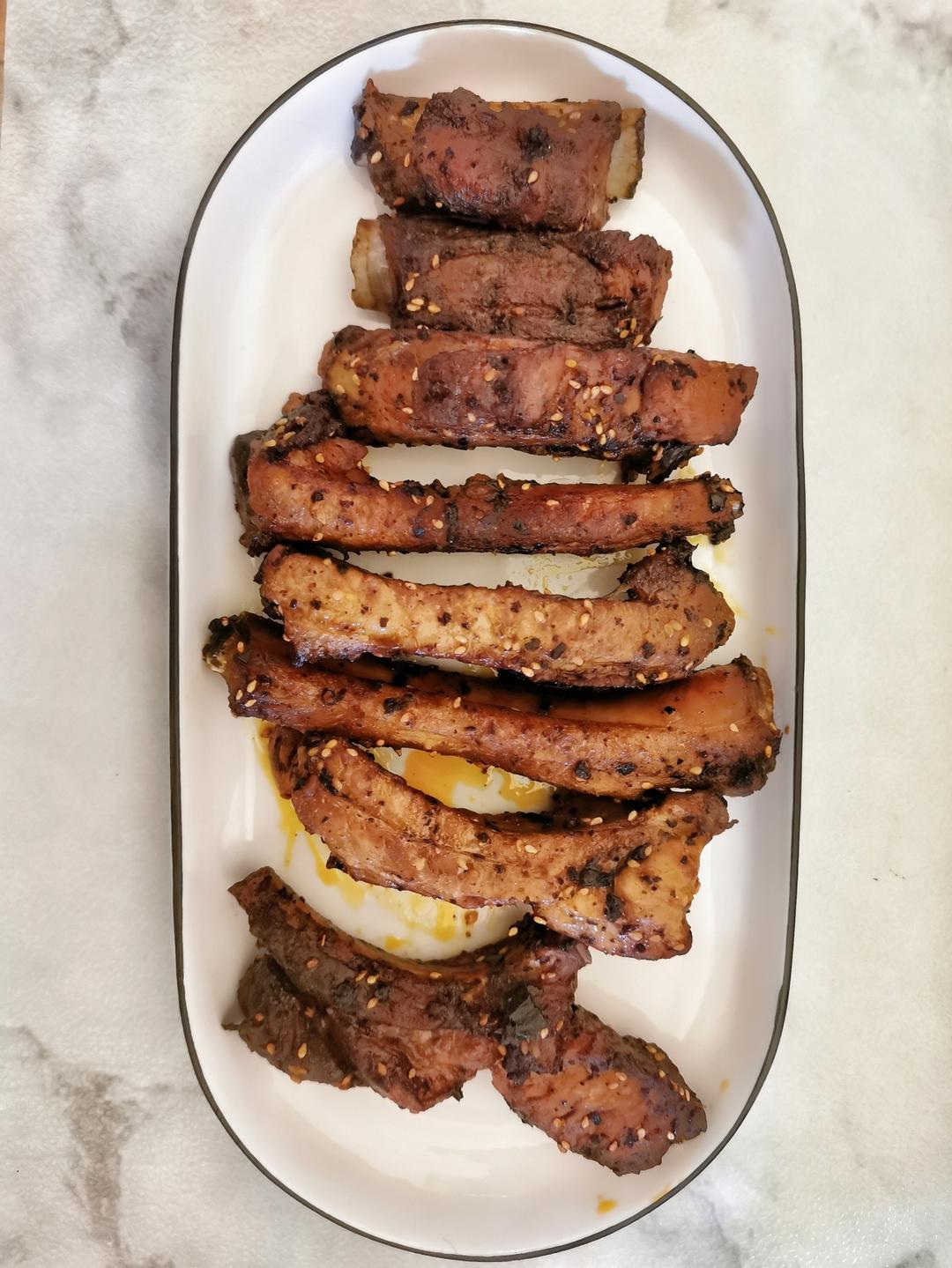 香脆烤排骨的做法