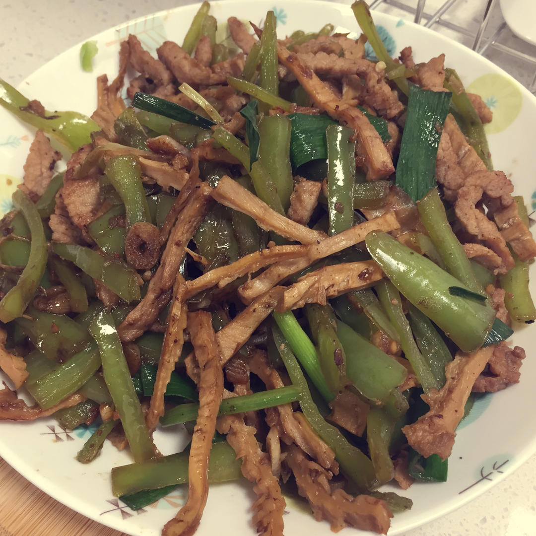 笋干炒肉