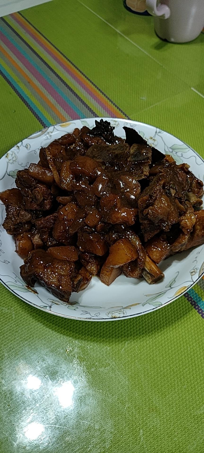 🔥巨好吃的红烧排骨炖土豆❗️懒人版轻松做拿手菜