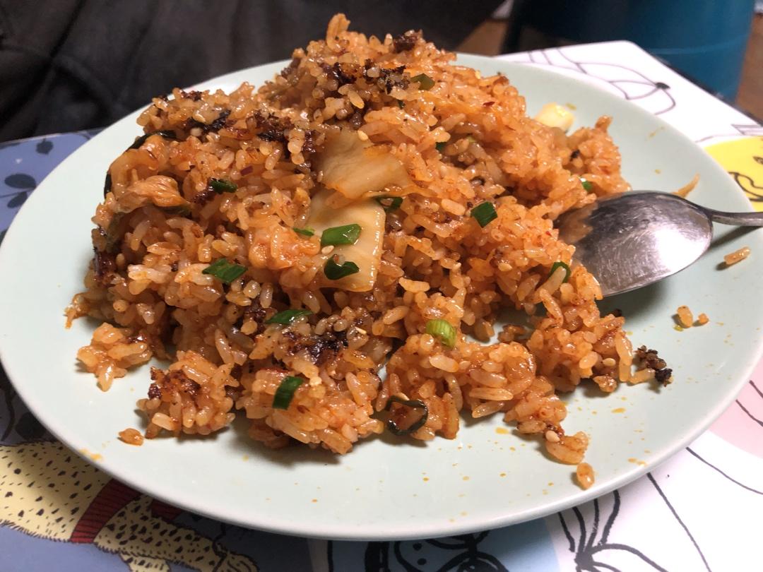 升级版辣白菜炒饭😭姜食堂同款🌟泡菜饭开出了p.o 斯密达