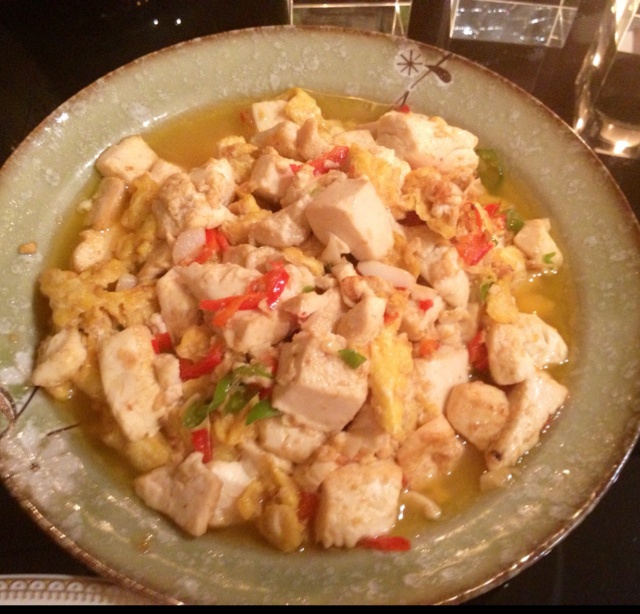 剁椒鸡蛋炒豆腐
