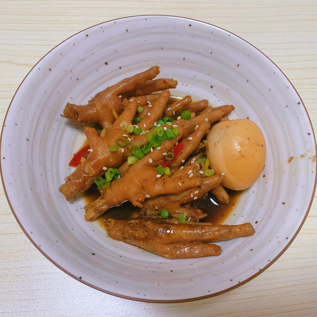 香辣回味卤凤爪（顺手卤蛋）