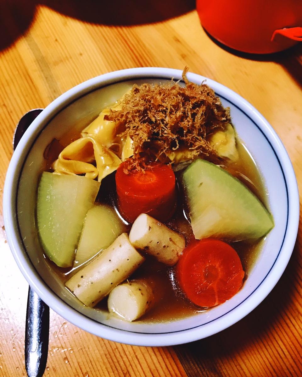 rita尚尚做的柴鱼高汤萝卜煮