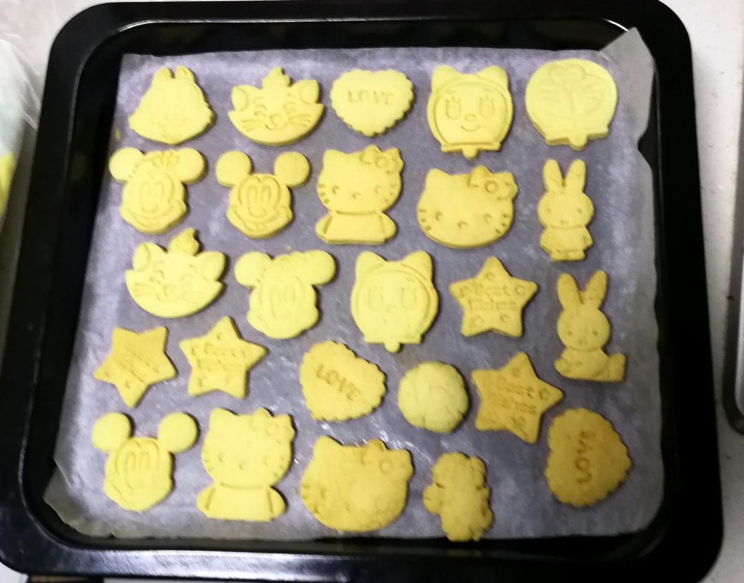 万圣节南瓜饼干