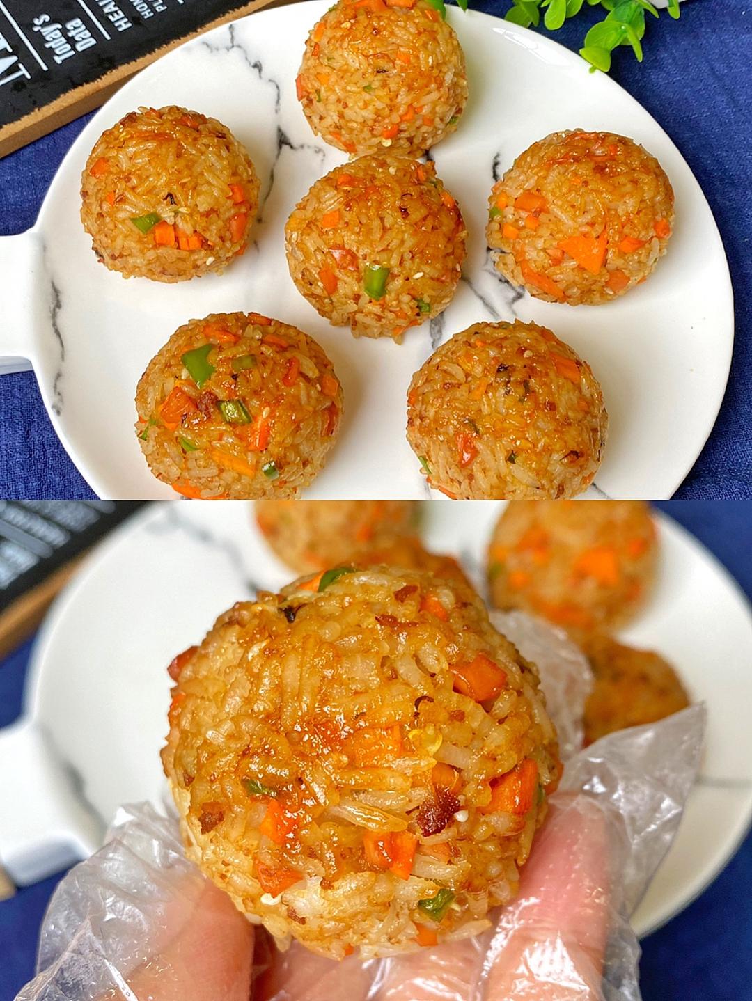 日式烤饭团的做法