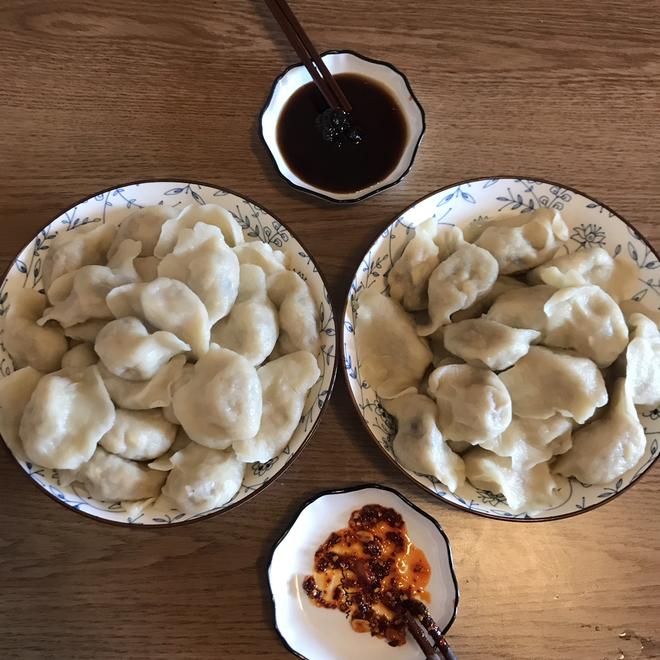 酸菜饺子（纯素）的做法