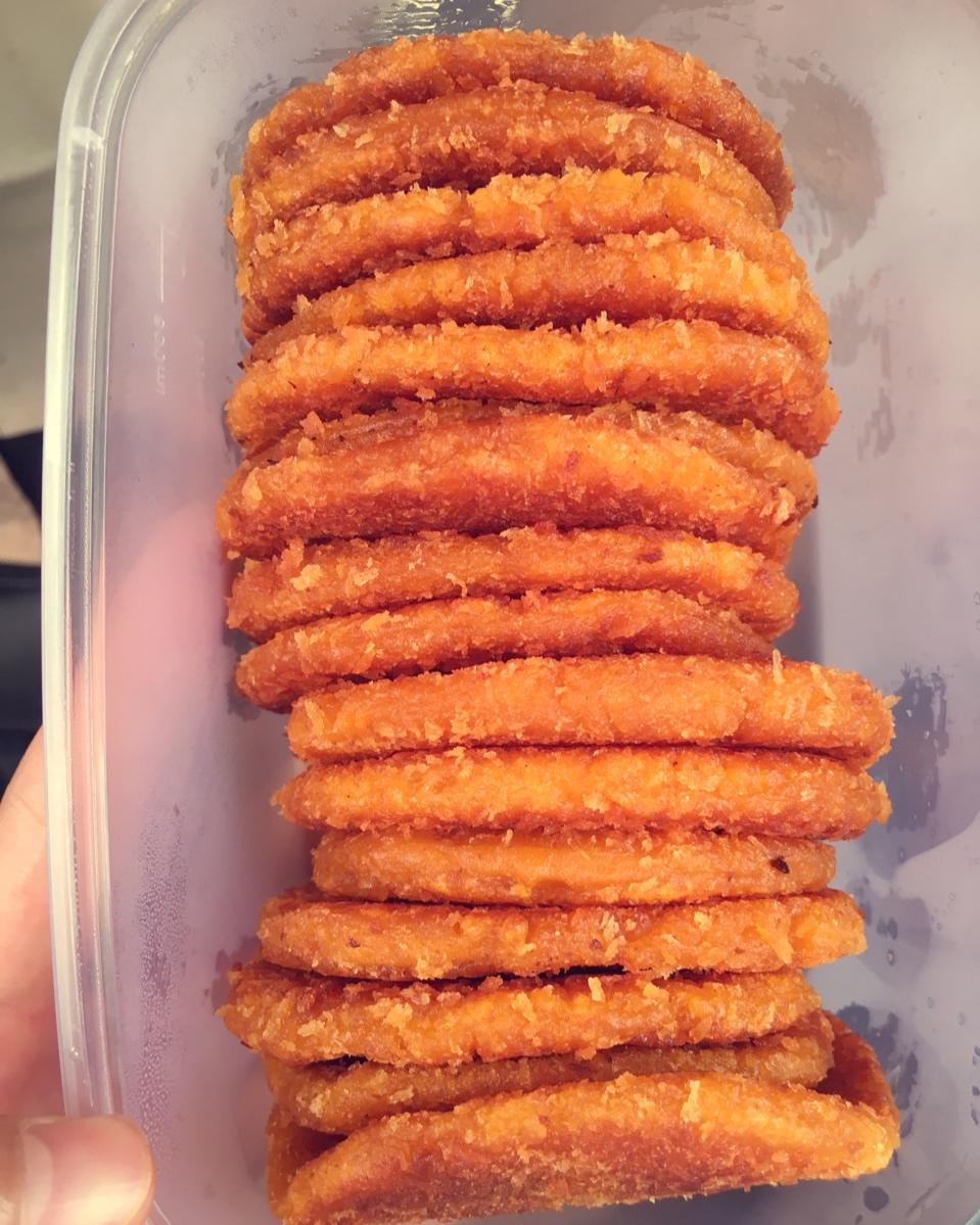 外脆里糯满口南瓜清香  南瓜饼